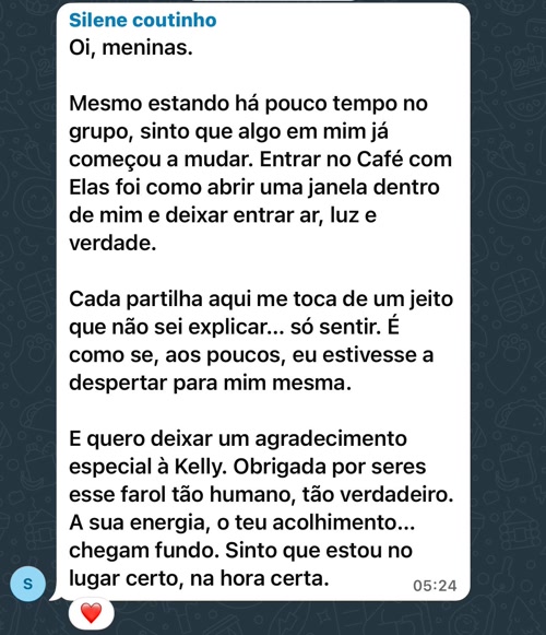 Depoimento Silene Coutinho